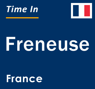 Current local time in Freneuse, France