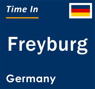 Current local time in Freyburg, Germany