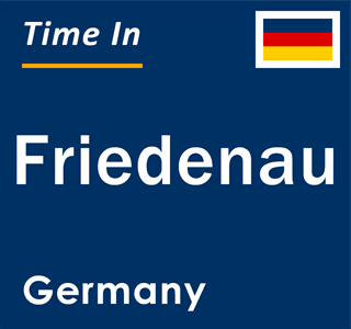 Current local time in Friedenau, Germany