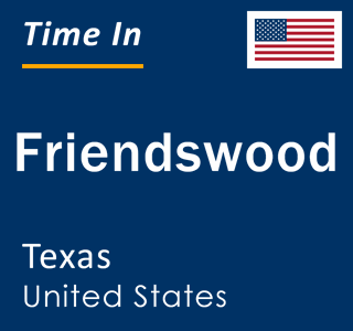 Current local time in Friendswood, Texas, United States