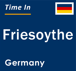 Current local time in Friesoythe, Germany