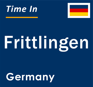 Current local time in Frittlingen, Germany