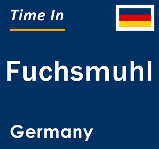 Current local time in Fuchsmuhl, Germany