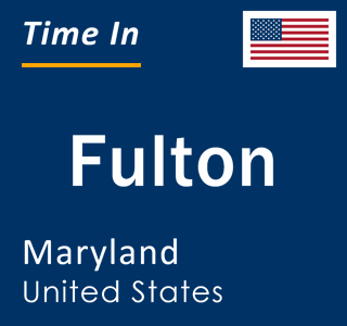 Current local time in Fulton, Maryland, United States