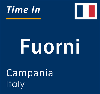 Current local time in Fuorni, Campania, Italy