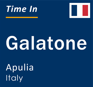 Current local time in Galatone, Apulia, Italy