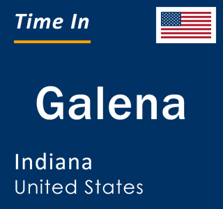 Current local time in Galena, Indiana, United States