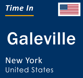 Current local time in Galeville, New York, United States