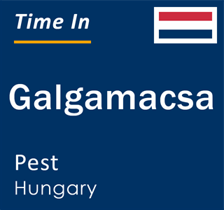 Current local time in Galgamacsa, Pest, Hungary