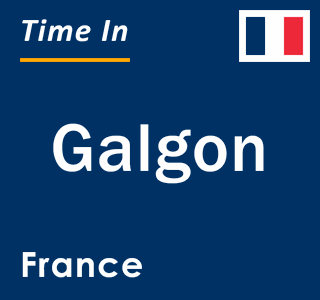 Current local time in Galgon, France