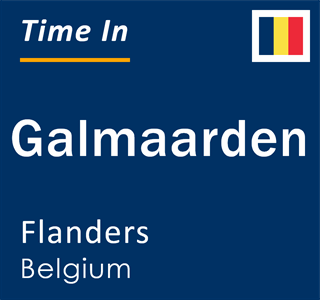 Current local time in Galmaarden, Flanders, Belgium