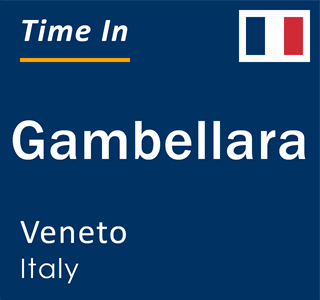 Current local time in Gambellara, Veneto, Italy