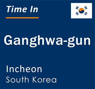 Current local time in Ganghwa-gun, Incheon, South Korea