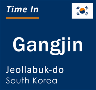 Current local time in Gangjin, Jeollabuk-do, South Korea