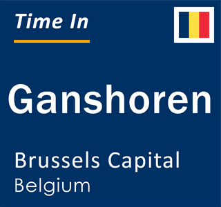 Current local time in Ganshoren, Brussels Capital, Belgium