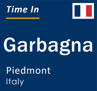 Current local time in Garbagna, Piedmont, Italy