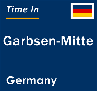 Current local time in Garbsen-Mitte, Germany