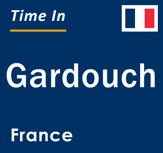 Current local time in Gardouch, France