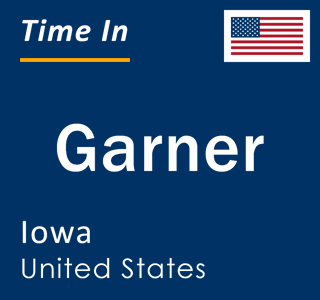 Current local time in Garner, Iowa, United States