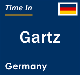 Current local time in Gartz, Germany