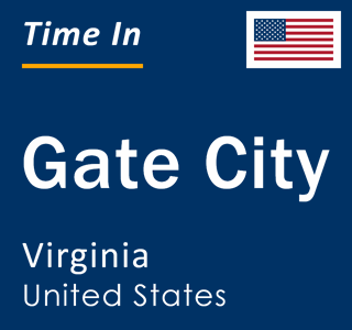 Current local time in Gate City, Virginia, United States