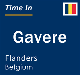 Current local time in Gavere, Flanders, Belgium