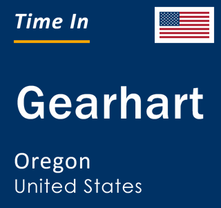 Current local time in Gearhart, Oregon, United States