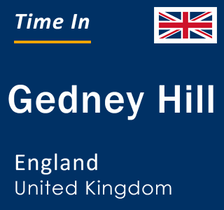 Current local time in Gedney Hill, England, United Kingdom