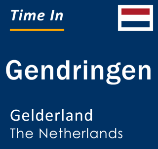 Current local time in Gendringen, Gelderland, The Netherlands