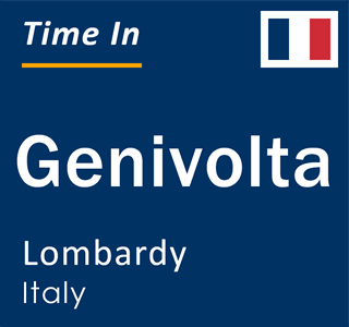 Current local time in Genivolta, Lombardy, Italy