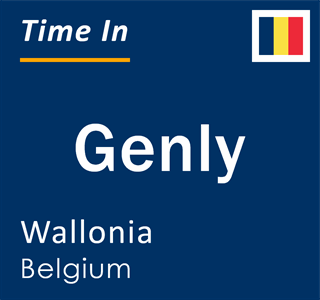 Current local time in Genly, Wallonia, Belgium