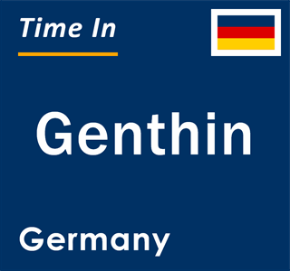 Current local time in Genthin, Germany