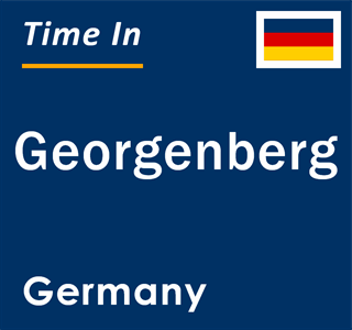 Current local time in Georgenberg, Germany