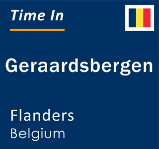 Current local time in Geraardsbergen, Flanders, Belgium