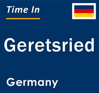 Current local time in Geretsried, Germany