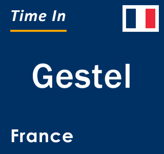 Current local time in Gestel, France