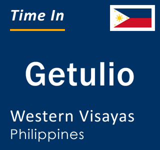 Current local time in Getulio, Western Visayas, Philippines