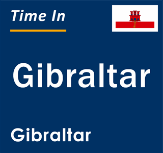 Current local time in Gibraltar, Gibraltar