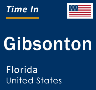 Current local time in Gibsonton, Florida, United States