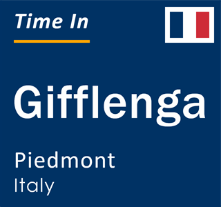 Current local time in Gifflenga, Piedmont, Italy