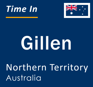 Current local time in Gillen, Northern Territory, Australia