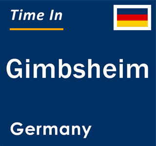 Current local time in Gimbsheim, Germany