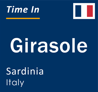 Current local time in Girasole, Sardinia, Italy