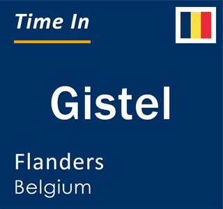 Current local time in Gistel, Flanders, Belgium