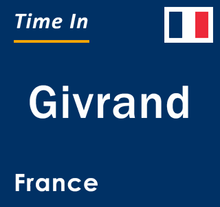 Current local time in Givrand, France