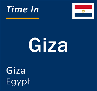 Current local time in Giza, Giza, Egypt