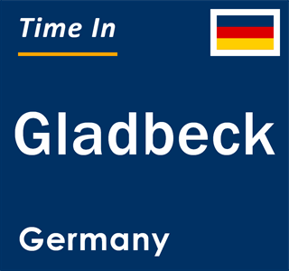 Current local time in Gladbeck, Germany