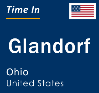 Current local time in Glandorf, Ohio, United States