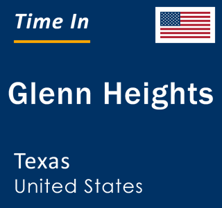 Current local time in Glenn Heights, Texas, United States