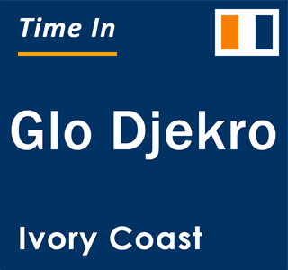 Current local time in Glo Djekro, Ivory Coast